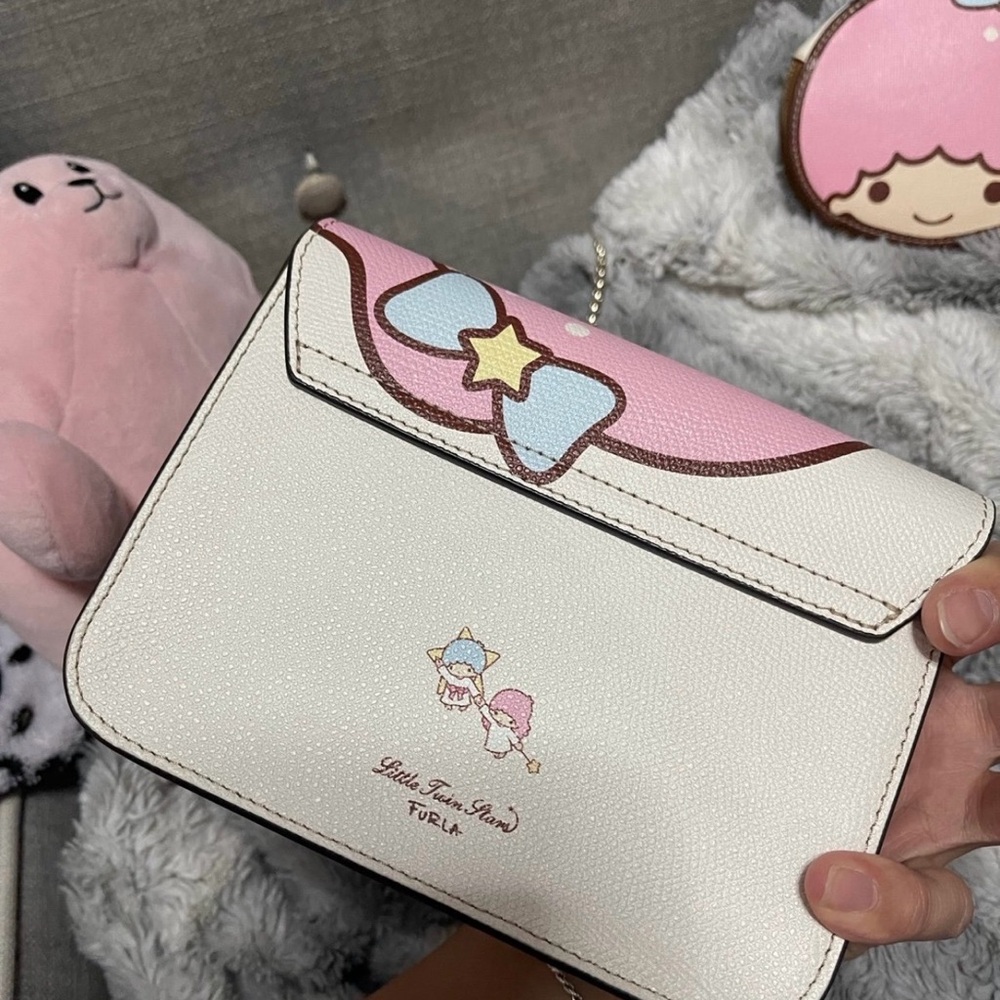 FURLA SANRIO LITTLE TWIN STARS BAG SET - Picture 2 of 8
